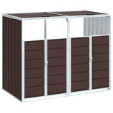 Vidaxl Container Späichere fir 2 Container 144x81x1100 cm Straf brong