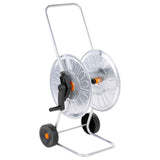 Carrello per tubo del giardino Vidaxl per 60 m 1 2 Acciaio per tubo