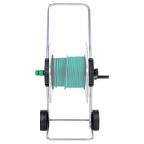 Carrello per tubo del giardino Vidaxl per 60 m 1 2 Acciaio per tubo