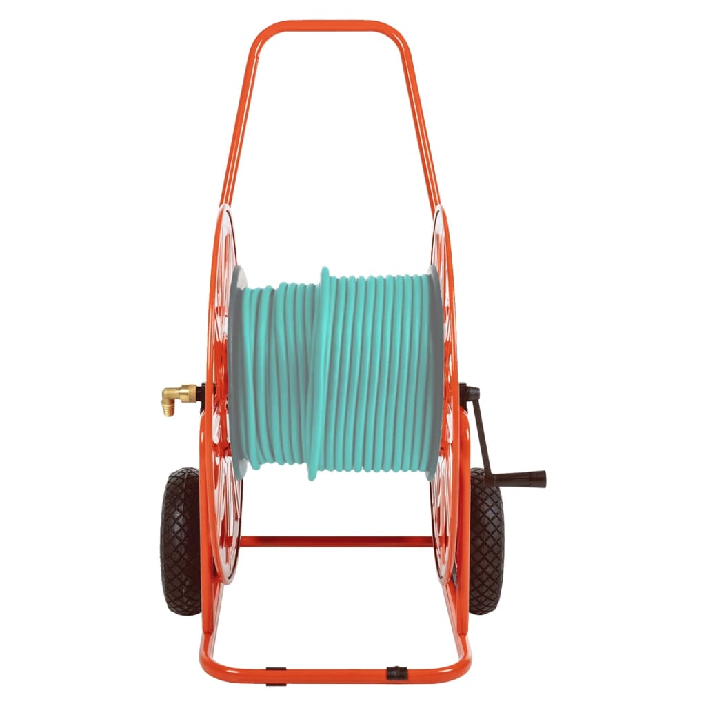 Vidaxl garden hose cart for 140 m 3 4 hose steel