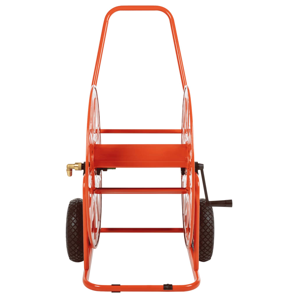 Vidaxl garden hose cart for 140 m 3 4 hose steel