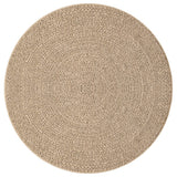 Vidaxl rug Zizur inside and outside Ø 200 cm jute look