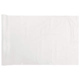 Vidaxl Balcony screen 800x75 cm PVC White