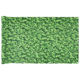 Vidaxl balkonscherm plantpatroon 700x75 cm pvc groen