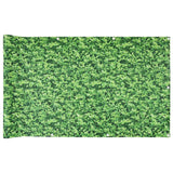 Vidaxl balkonscherm plantpatroon 800x75 cm pvc groen