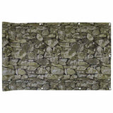 Vidaxl Balcony Screen Stone Pattern 400x75 cm PVC