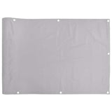 Vidaxl balkongskjerm 500x90 cm PVC grå