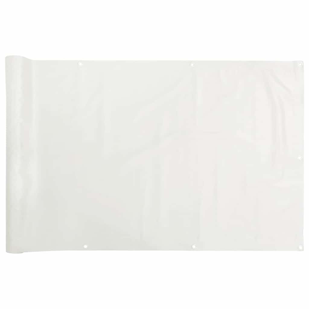 Vidaxl Balcony screen 700x120 cm PVC White