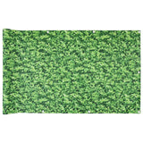 VidaXL Balcony screen Plant pattern 600x120 cm PVC Green
