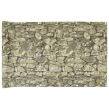 Patrón de piedra de pantalla de balcón Vidaxl 500x120 cm PVC