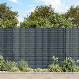 Pantallas de jardín Vidaxl 10 ST 252.5x19 M PVC Negro