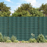 Pantallas de jardín Vidaxl 10 ST 252.5x19 M PVC Green