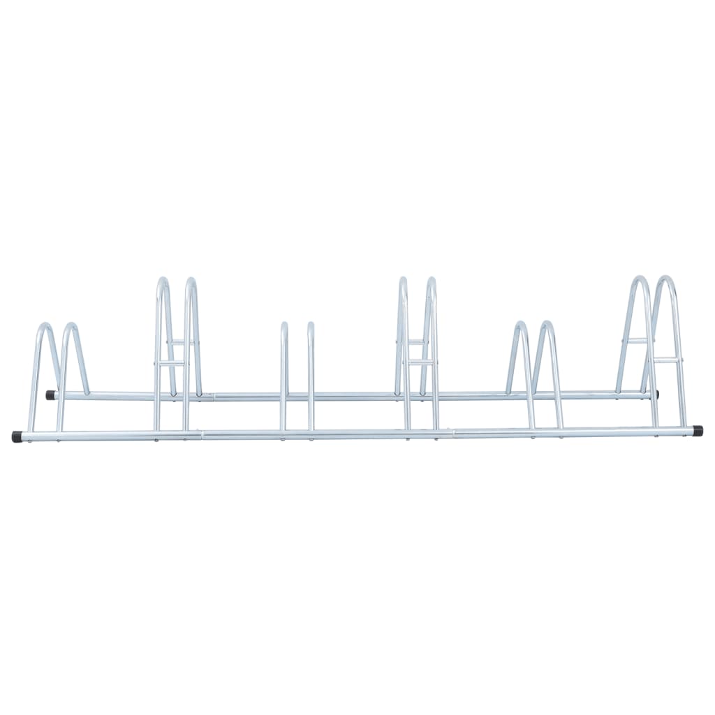 Soporte para bicicletas Vidaxl para 6 bicicletas acero galvanizado separado