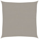 Vidaxl Zonnezeil 160 g m² Square 2.5x2.5 m HDPE light gray