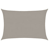Vidaxl Zonnezeil 160 g m² Rectangular 2x2.5 m HDPE light gray
