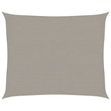 Vidaxl Zonnezeil 160 g m² Rectangular 2.5x3 m HDPE light gray