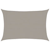 Vidaxl Zonnezeil 160 g m² Rectangular 3x5 m HDPE light gray