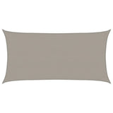 Vidaxl Zonnezeil 160 g m² Rectangular 3x6 m HDPE light gray