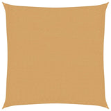 Vidaxl Zonnezeil 160 g m² kvadrat 3x3 m hdpe pesek -barvan