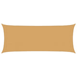Vidaxl Zonnezeil 160 g m² Rectangular 2x5 m HDPE sand -colored
