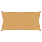 Vidaxl zonnezeil rectangular 160 g m² 2.5x5 m HDPE Sand -Colorado