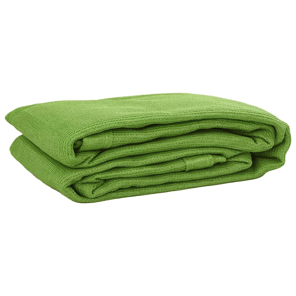 Vidaxl tältmatta 200x200 cm HDPE ljusgrön