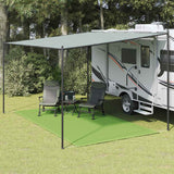 Vidaxl Zelt Teppech 250x400 cm HDPE Liicht gréng