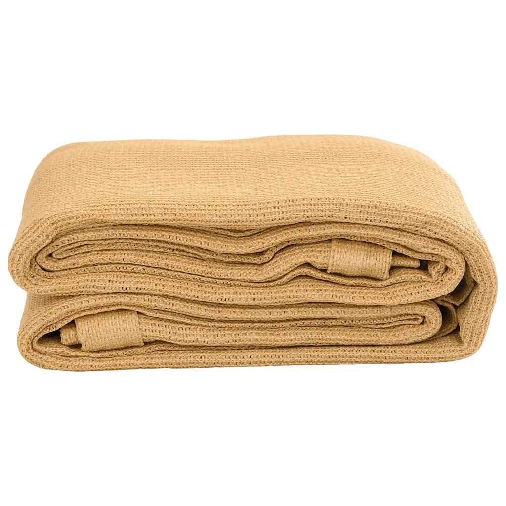 VidaXL palapinės kilimas 250x200 cm HDPE smėlio spalvos