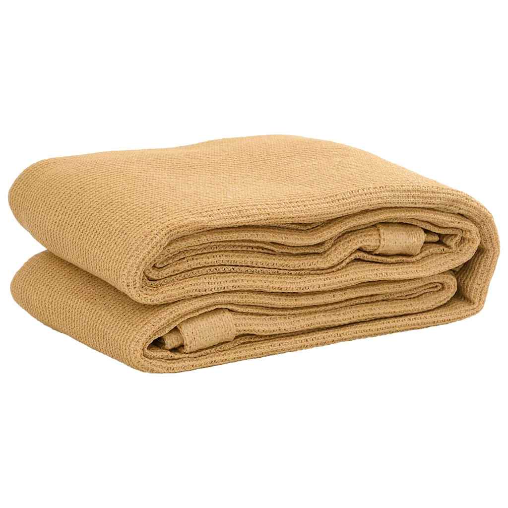 Vidaxl Zelt Trakte 250x400 cm HDPE Sand -Colored