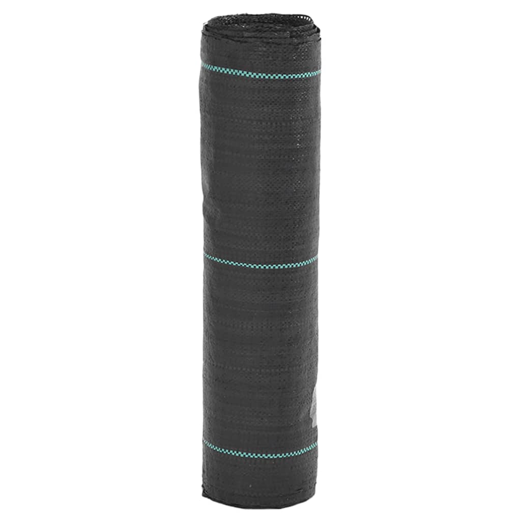 Vidaxl gulerodklud 0,5x25 m polypropen sort