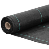 Vidaxl gulerodklud 0,5x50 m polypropen sort