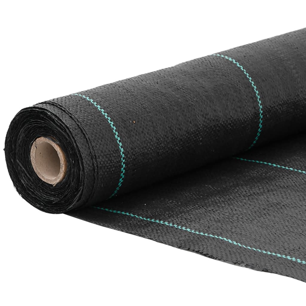 Vidaxl Carrot cloth 1.5x10 m Polypropene Black