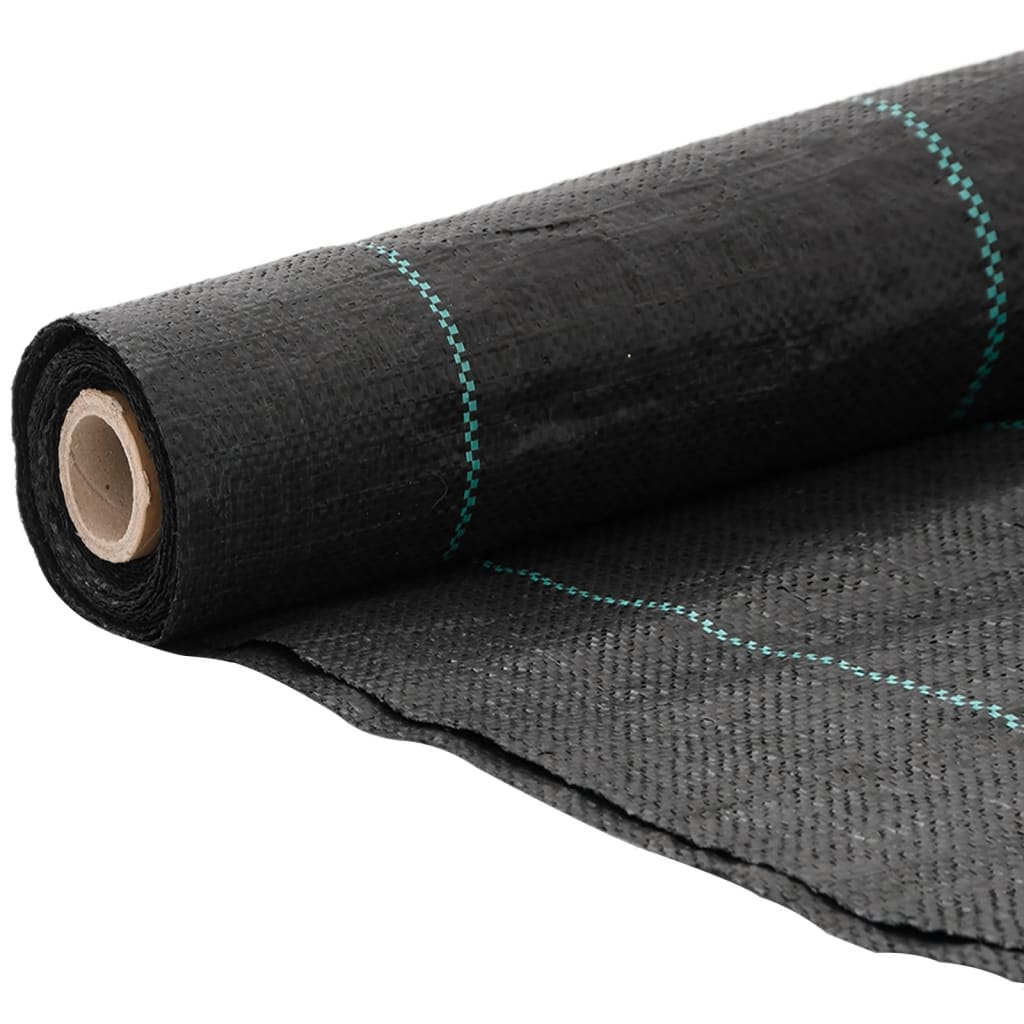 Vidaxl Carrot cloth 4x100 m Polypropene Black