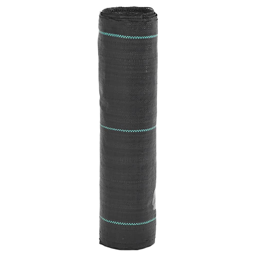 Vidaxl gulerodklud 0,5x25 m polypropen sort