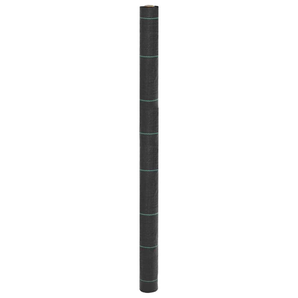 Vidaxl gulerodklud 1.5x25 m polypropen sort