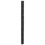 Vidaxl gulerodklud 1.5x25 m polypropen sort