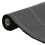 Vidaxl gulerodklud 1.5x25 m polypropen sort