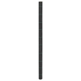 Vidaxl gulerodklud 2x50 m polypropen sort