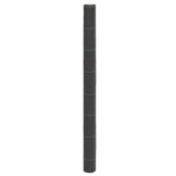Vidaxl marchewka 1,5x25 m polipropen czarny