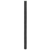 Vidaxl -Karotten -Stoff 2x25 m Polypropen schwarz