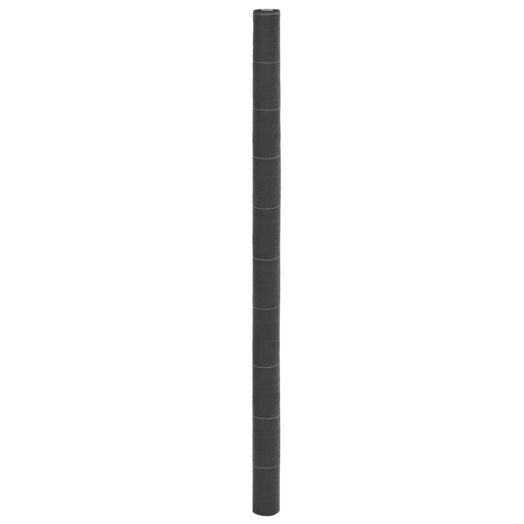 Vidaxl -Karotten -Stoff 2x50 m Polypropen schwarz