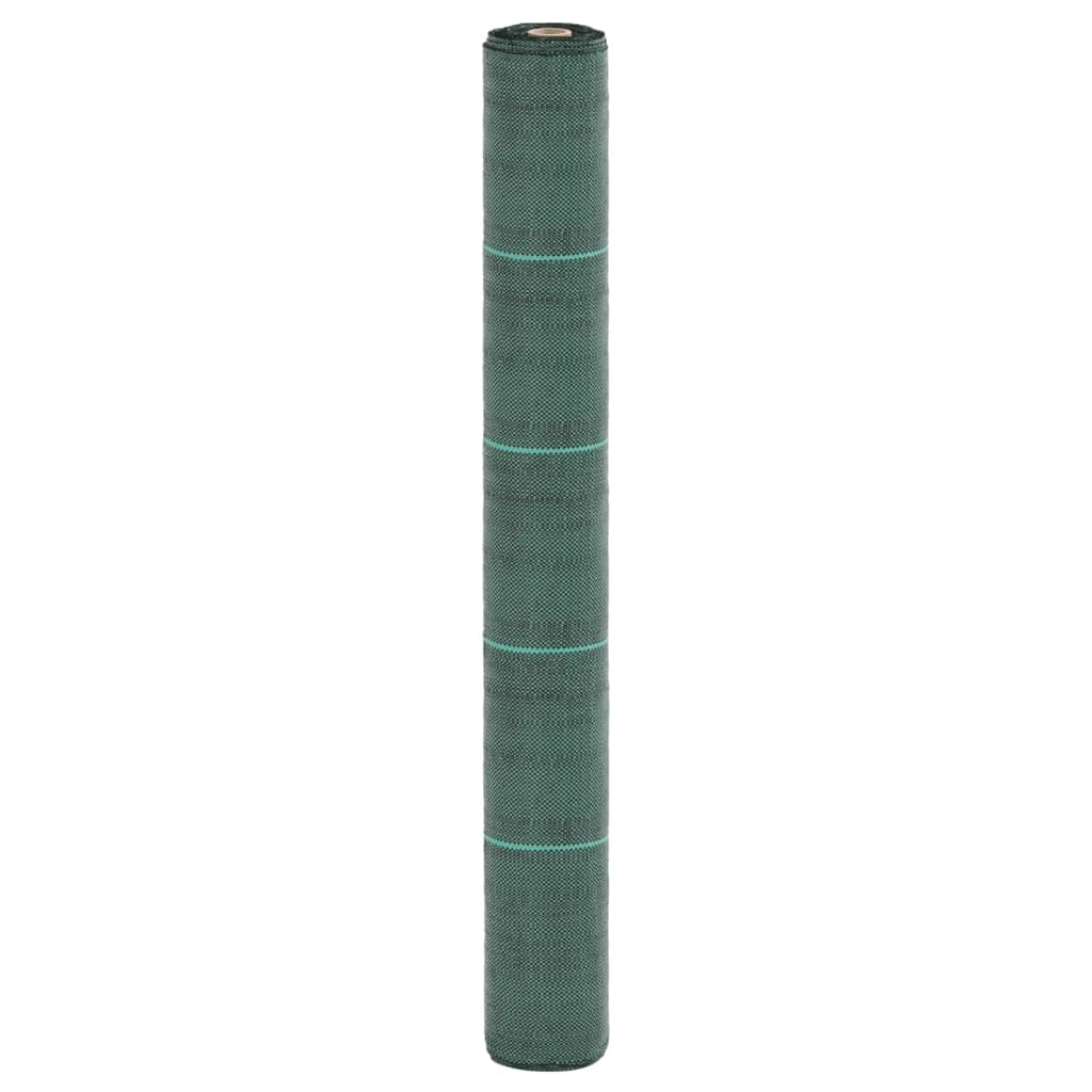 Vidaxl Carot stoffa 1x50 m in polipropene verde