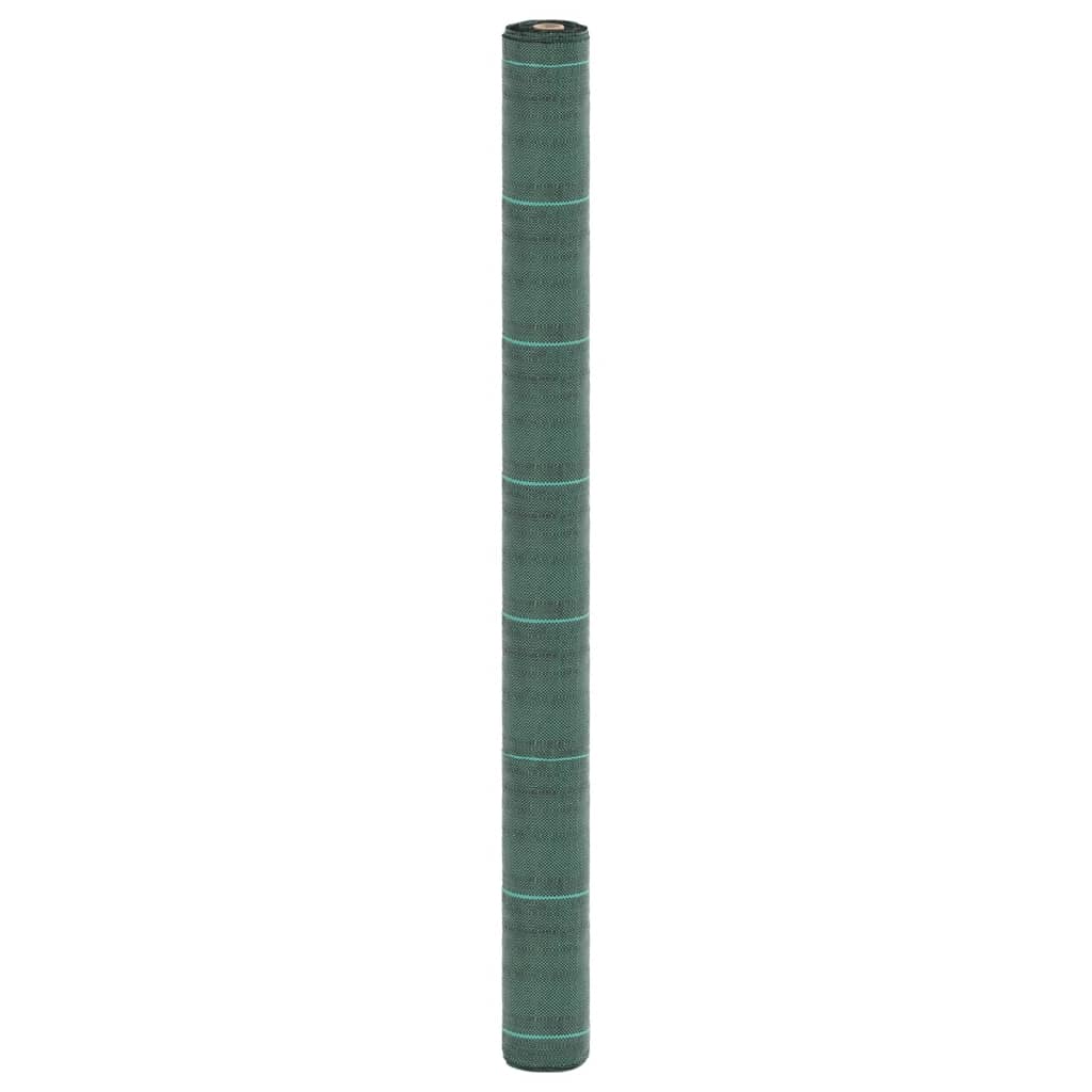 Vidaxl gulerodklud 1.5x25 m polypropen grøn