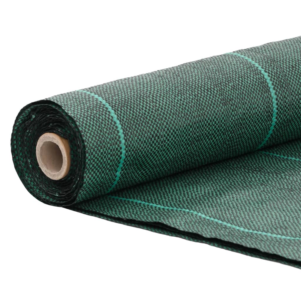 Vidaxl Carrot cloth 2x5 m Polypropene green