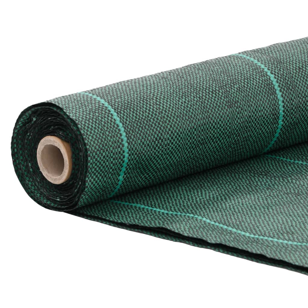 Vidaxl marchewka 4x100 m polipropen zielony