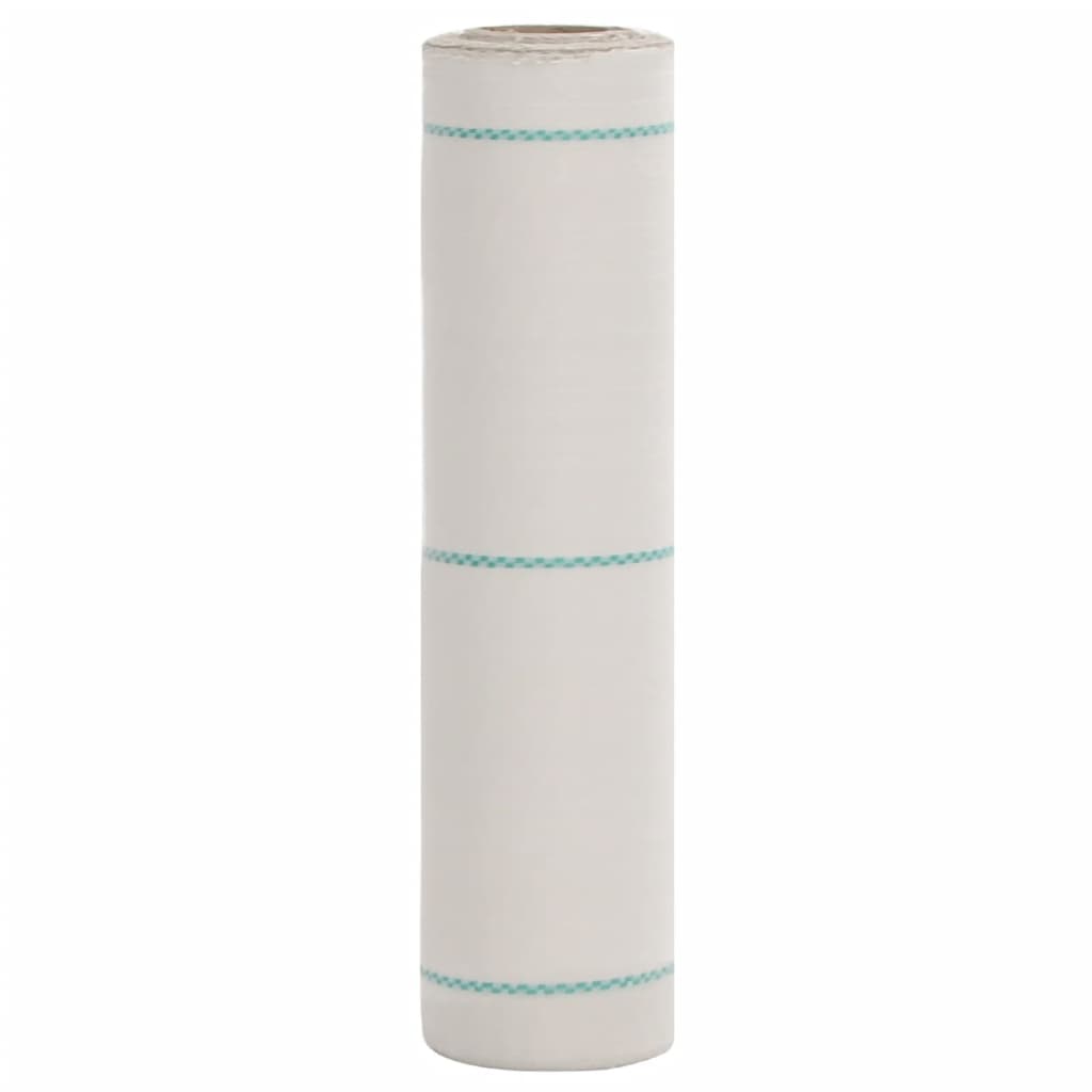 Vidaxl Karrott Stoff 0.5x150 m Polropropen wäiss