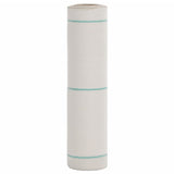 Vidaxl Karrott Stoff 0.5x150 m Polropropen wäiss