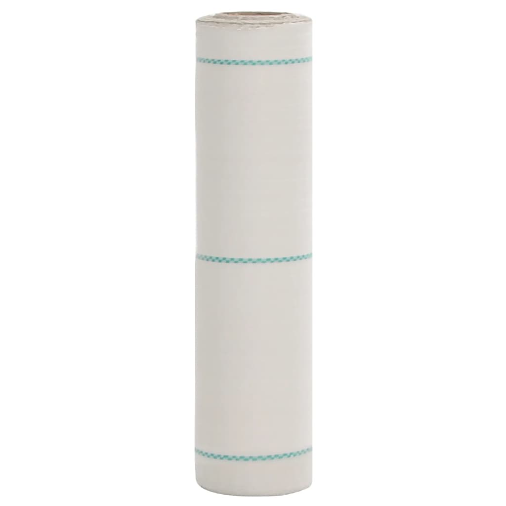 Tela de zanahoria Vidaxl 0.5x200 m Polypropene White
