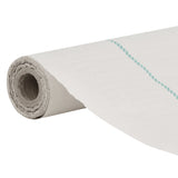 Vidaxl Karrott Stoff 1x25 m Polroprope wäiss