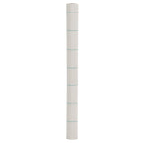 Vidaxl mrkvový tkanina 1,5x150 m polypropen bílá